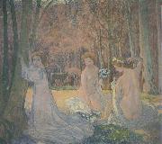 Spring Landscape with Figures Maurice Denis